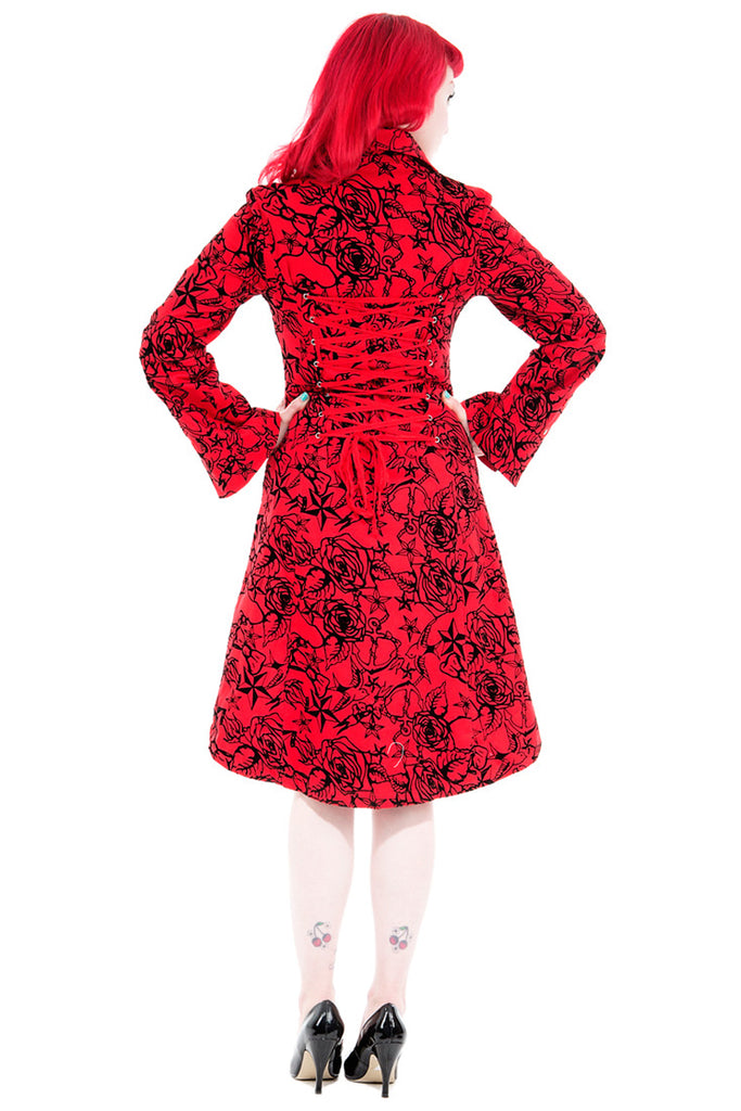 Hearts and roses lauren coat outlet