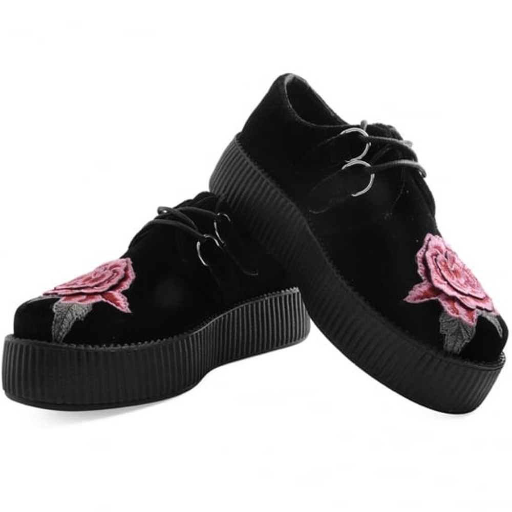 Tuk red online velvet creepers