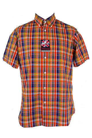 Warrior England - Classic Button Down Shirt Reed