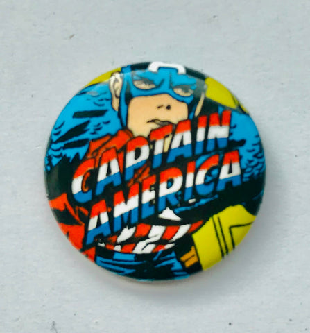 25mm Button Badge - Captain America