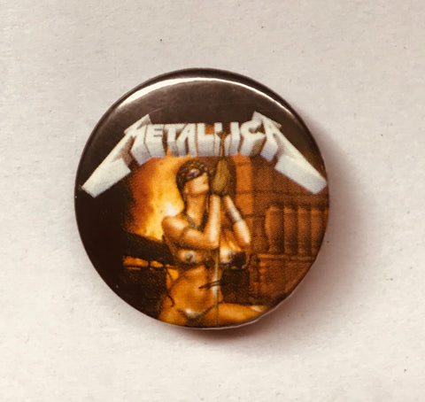 25mm Button Badge - Metallica
