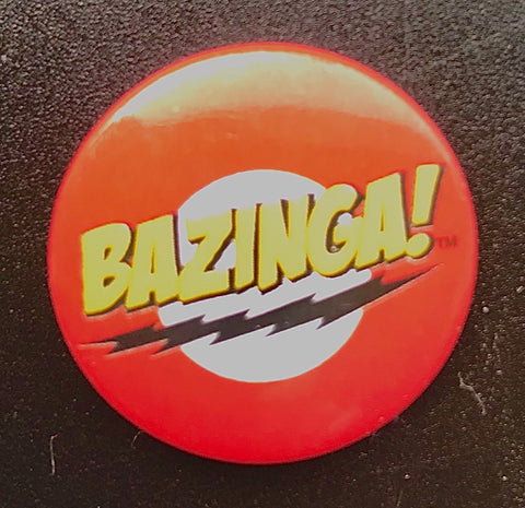 25mm Button Badge - Bazinga