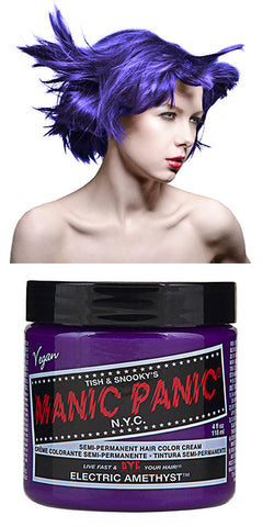 Manic Panic Semi-Permanent Vegan Hair Dye - Electric Amethyst