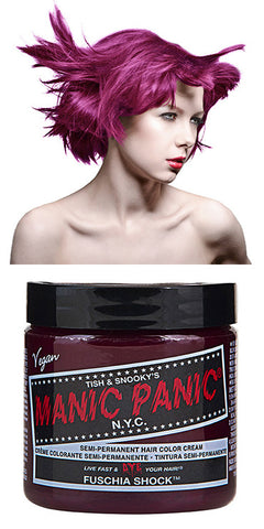 Manic Panic Semi-Permanent Vegan Hair Dye - Fuschia Shock