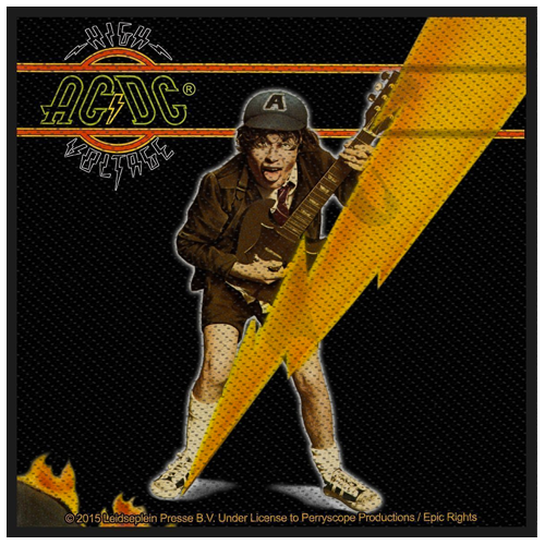 Woven Patch - AC/DC 'High Voltage'