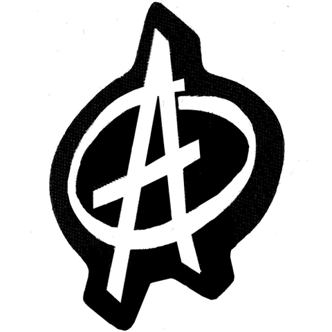 Woven Patch - Anarchy Symbol