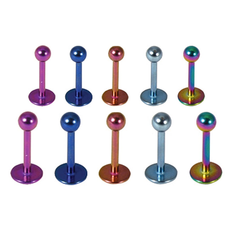 Kingsley Ryan - Anodised Titanium Labret
