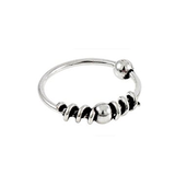 Kingsley Ryan - Silver Bali Style Nose Ring