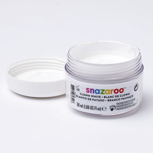 Snazaroo - Clown White Face Paint 50ml