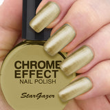 Stargazer - Chrome Nail Polish Gold