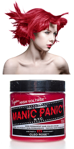 Manic Panic Semi-Permanent Vegan Hair Dye - Cleo Rose
