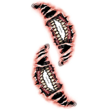 Tinsley Transfers - Big Mouth Tattoo Demon