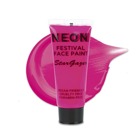 Stargazer - Neon Festival Face Paint Pink