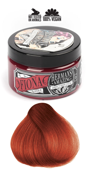 Herman's Amazing Professional Hair Colour - Fiona Fire Red