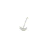 Kingsley Ryan - Assorted Frosted Straight Back Nose Pin