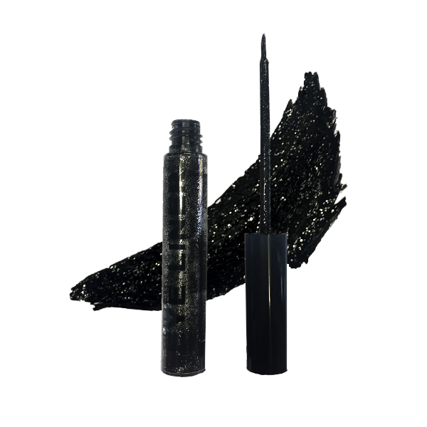 Stargazer - Glitter Liquid Eyeliner Black