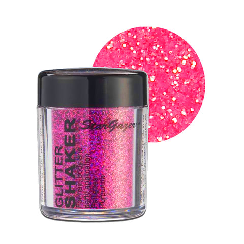 Stargazer - Holo Glitter Shaker Lazer Pink