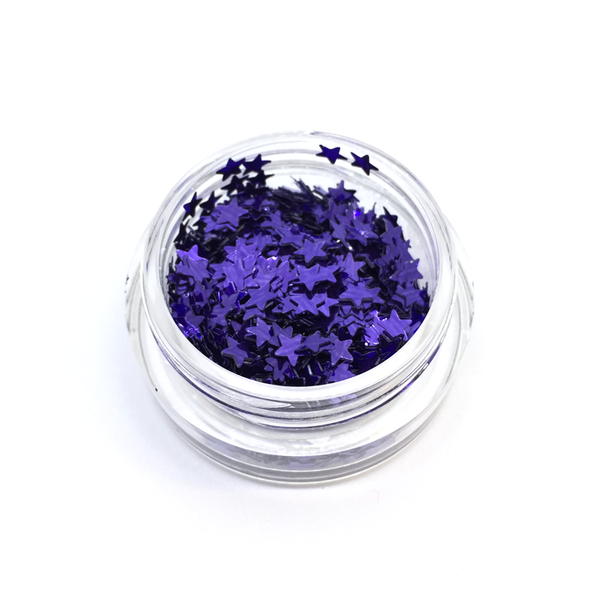 Stargazer - Glitter Stars Purple