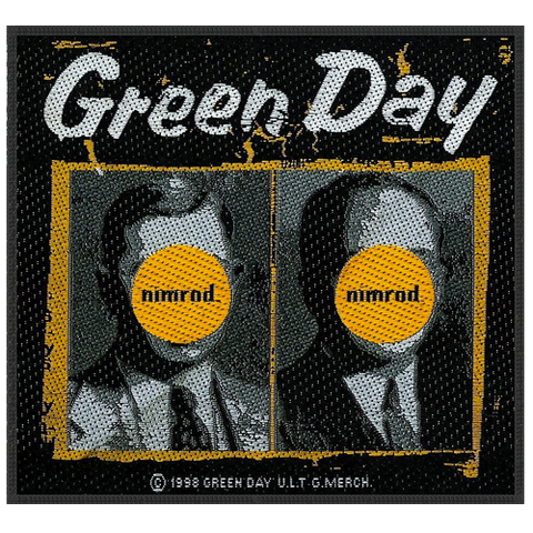 Woven Patch - Green Day 'Nimrod'