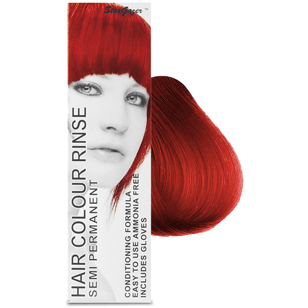 Stargazer Cruelty Free Hair Dye - Hot Red