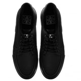 T.U.K Black Canvas Basic Creeper