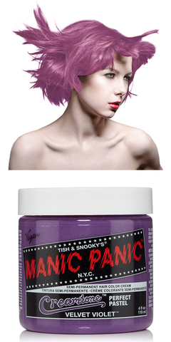 Manic Panic Semi-Permanent Vegan Hair Dye - Creamtones Velvet Violet