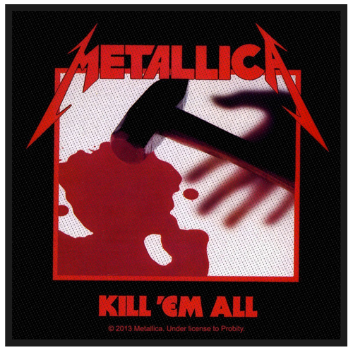 Woven Patch - Metallica 'Kill 'Em All'