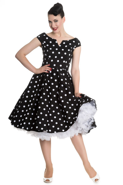 Hell Bunny - Nicky Black 50's Dress