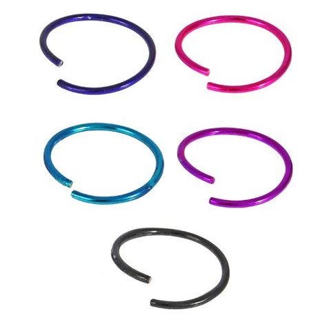 Kingsley Ryan - Coloured Twist Nose Ring