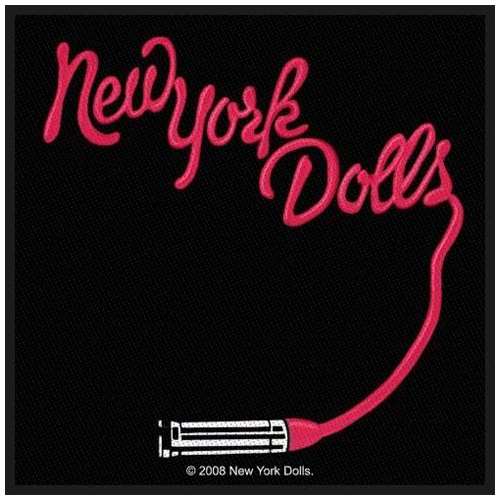 Woven Patch - New York Dolls 'Lipstick'