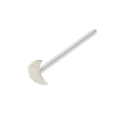 Kingsley Ryan - Assorted Silver Straight Back Nose Pin