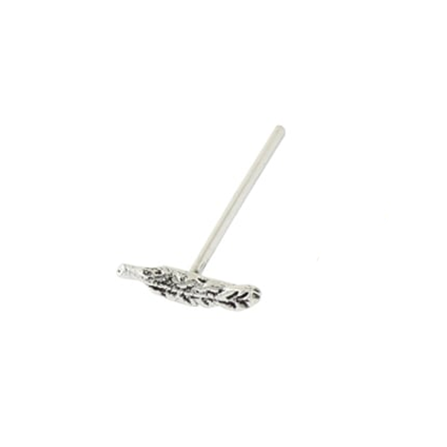 Kingsley Ryan - Assorted Silver Straight Back Nose Pin