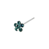 Kingsley Ryan - Assorted Gemset Design Straight/Ball Back Nose Pin