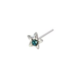Kingsley Ryan - Assorted Gemset Design Straight/Ball Back Nose Pin