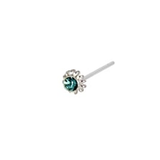 Kingsley Ryan - Assorted Gemset Design Straight/Ball Back Nose Pin