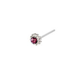 Kingsley Ryan - Assorted Gemset Design Straight/Ball Back Nose Pin