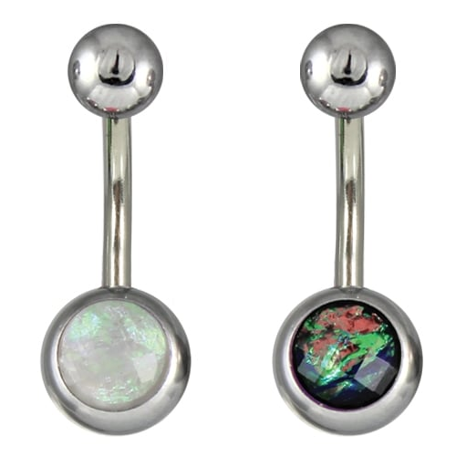 Kingsley Ryan - Synthetic Opal Belly Bar