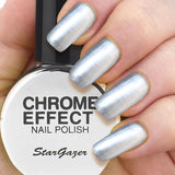 Stargazer - Chrome Nail Polish Silver