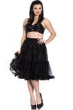 Hell Bunny - Polly Petticoat Black
