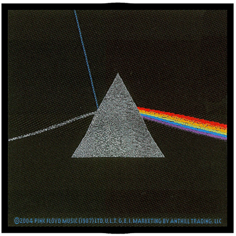 Woven Patch - Pink Floyd 'Dark Side Of The Moon'