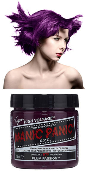 Manic Panic Semi-Permanent Vegan Hair Dye - Plum Passion
