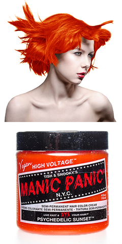 Manic Panic Semi-Permanent Vegan Hair Dye - Psycheldelic Sunset