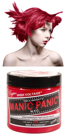 Manic Panic Semi-Permanent Vegan Hair Dye - Red Passion