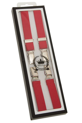 Relco London - Braces Red