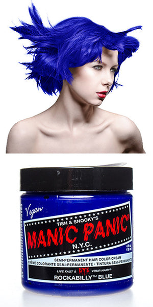 Manic Panic Semi-Permanent Vegan Hair Dye - Rockabilly Blue