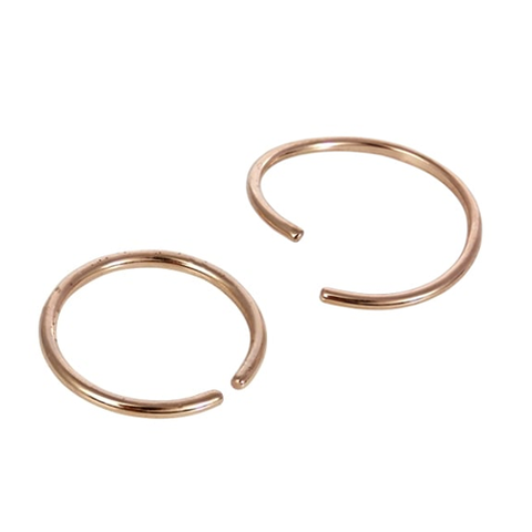 Kingsley Ryan - Surgical Steel Rose Gold Twist Nose Ring