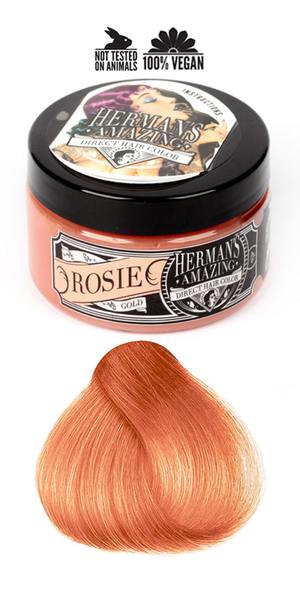 Herman's Amazing Professional Hair Colour - Rosie Rose Gold