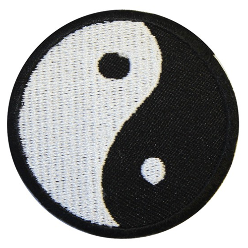 Iron On Patch - Yin Yang