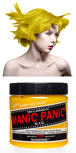 Manic Panic Semi-Permanent Vegan Hair Dye - Sunshine