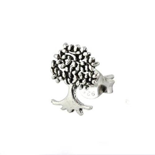 Kingsley Ryan - Tree of Life Silver Ear Stud